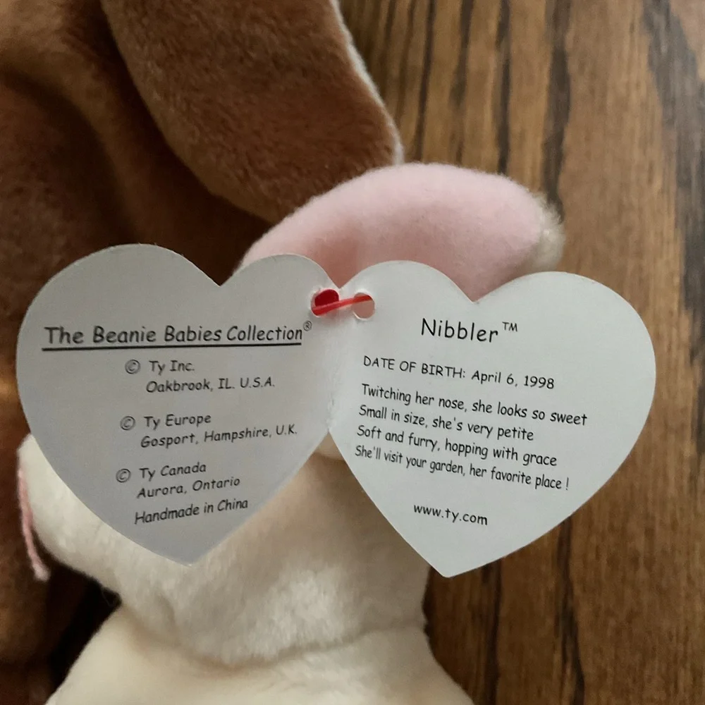 Ty Easter 🐣 Collection of bunny rabbits: Ears, Nibbly and Nibbler set